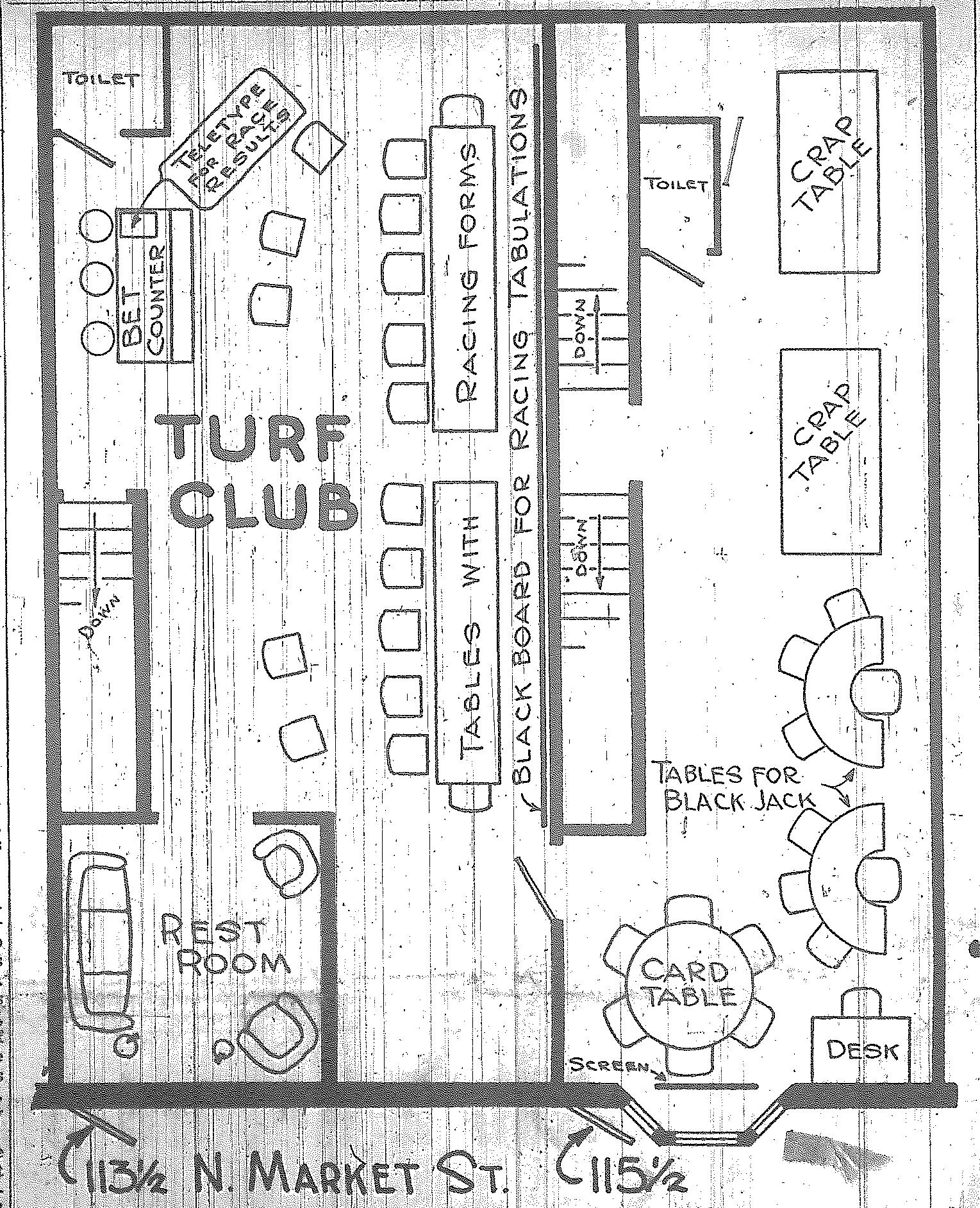 Turf Club Floor Plan